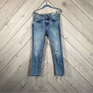Rage & Bone Dre Low Rise Slim Boyfriend Jean